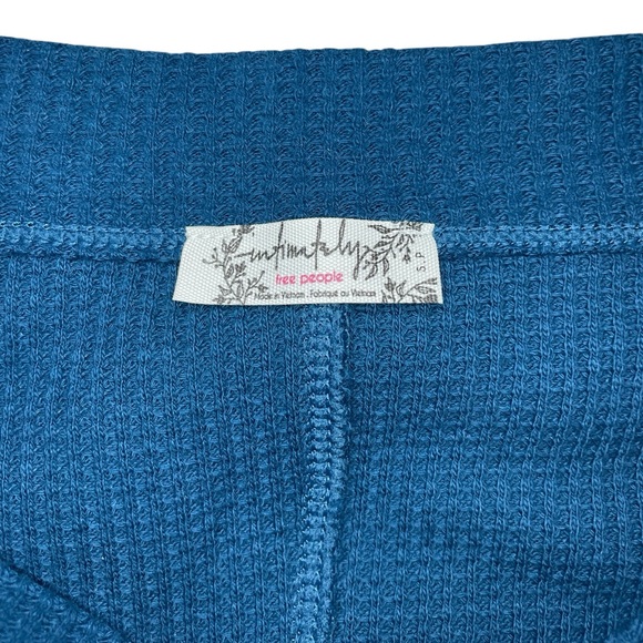 Free People Intimately Lovin This Feeling Bodysuit in Night Swim - Picture 9 of 11